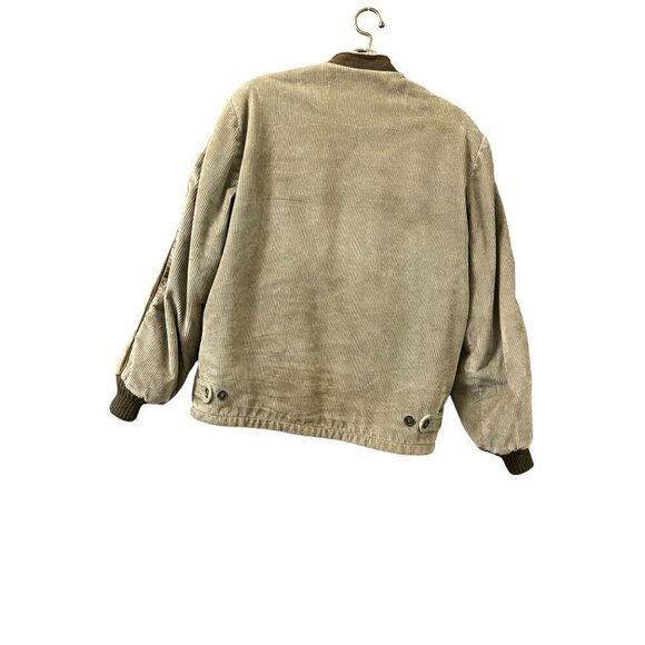 1980s Vintage Jackets Lakeland Mens Lining Faux Fur, Suede  Full Zip Size 40 - Picture 2 of 16